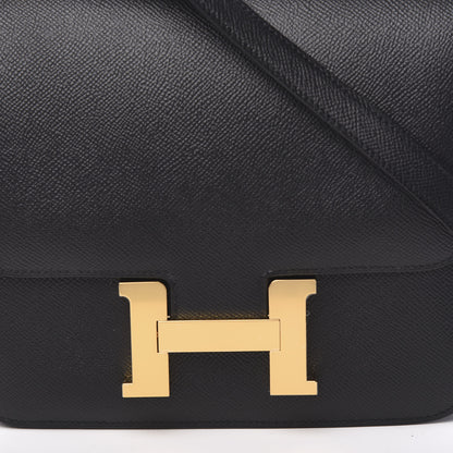 Hermes Epsom Constance 24 Black 7 of 21