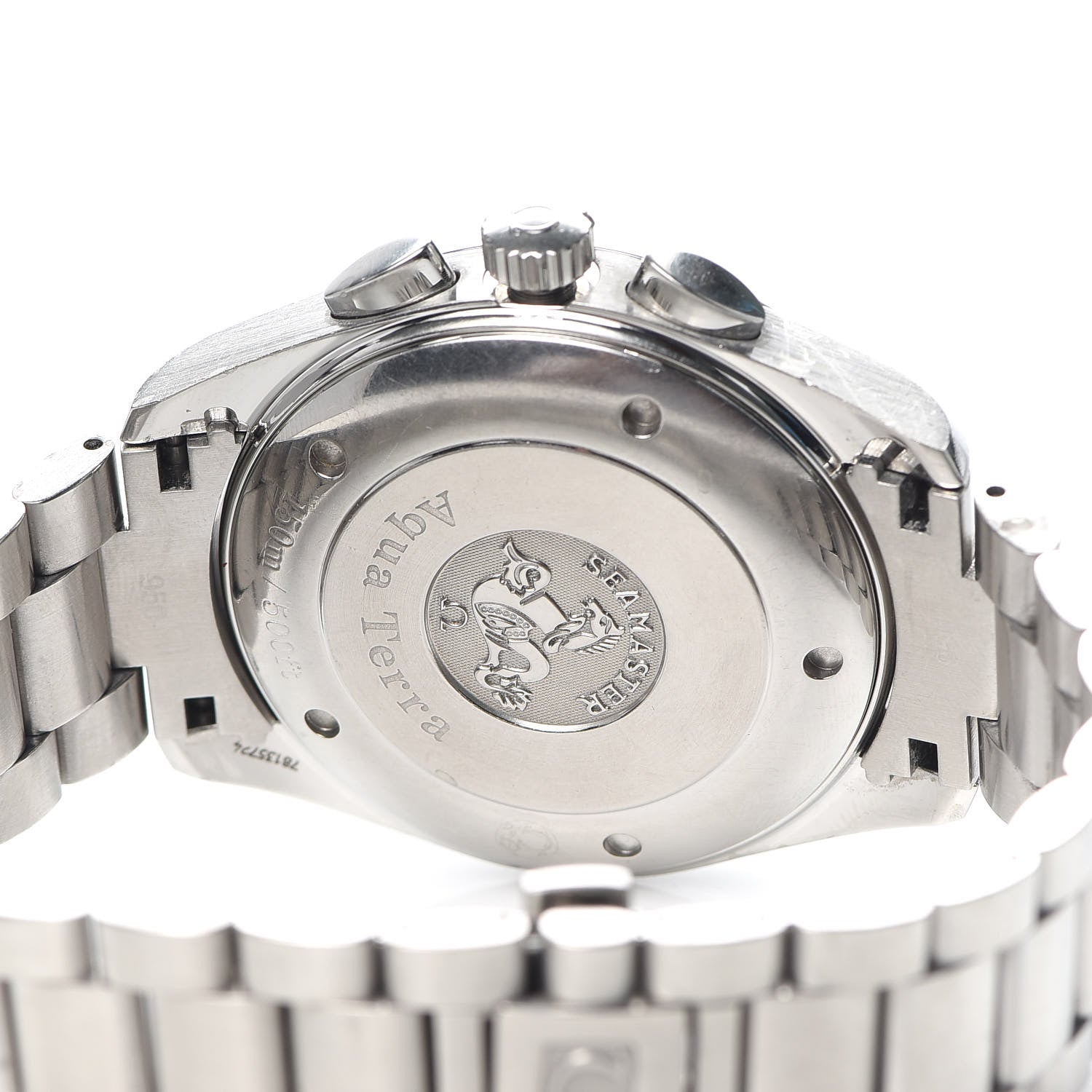 Omega Stainless Steel 42mm Seamaster Aqua Terra Chronograph Automatic Watch Black 221.10.42.40.01.002 6 of 8