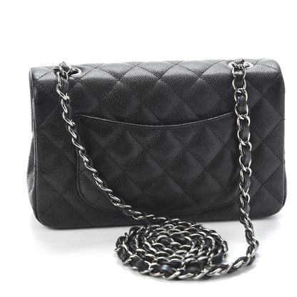 Chanel Iridescent Caviar Quilted Mini Rectangular Flap Black 2 of 10