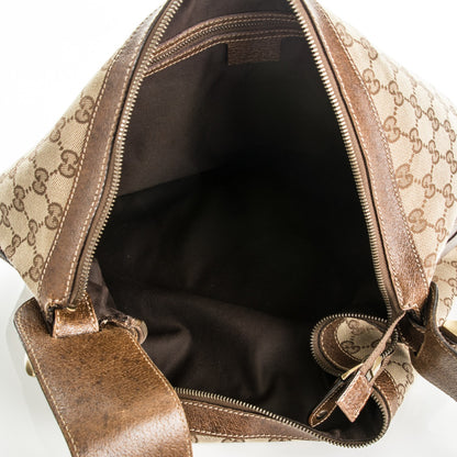 Gucci Monogram Pelham Messenger Shoulder Bag Ebony 4 of 7
