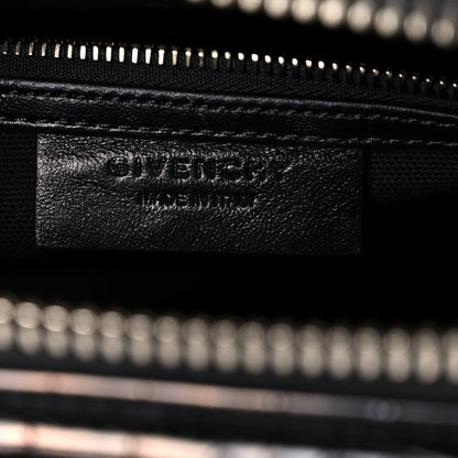 Givenchy Calfskin Crocodile Embossed Small Antigona Black 6 of 15