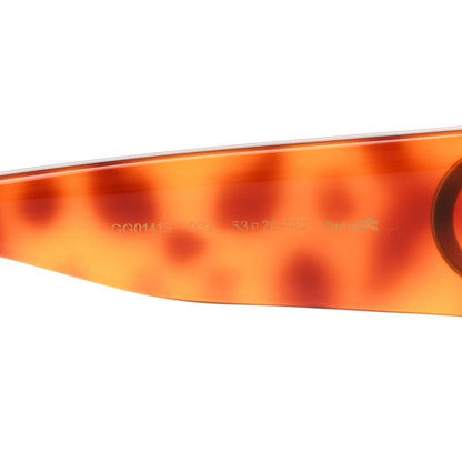 Gucci Acetate Square Frame Sunglasses GG0141S Tortoise 5 of 7