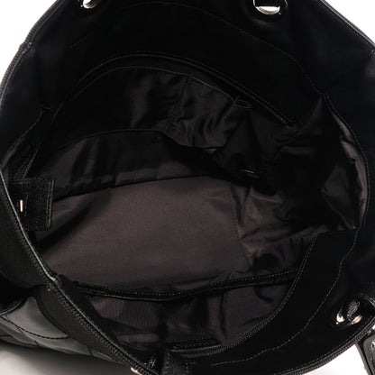 Chanel Coated Canvas Large Paris Biarritz Tote Black 4 of 7