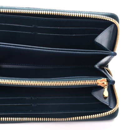 Louis Vuitton Vernis Zippy Wallet Blue Nuit 5 of 11