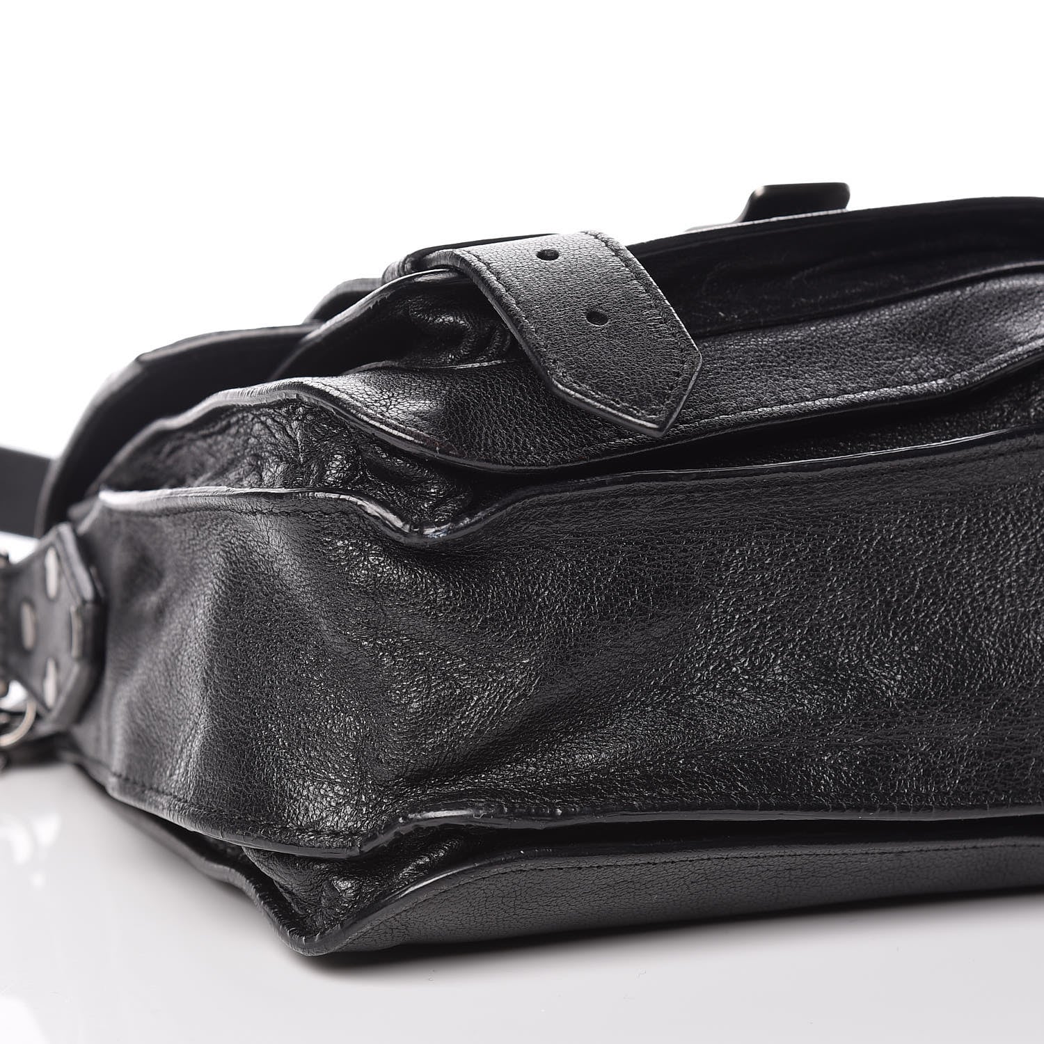 Proenza Schouler Lambskin PS1 Mini Pouch Messenger Black 10 of 11