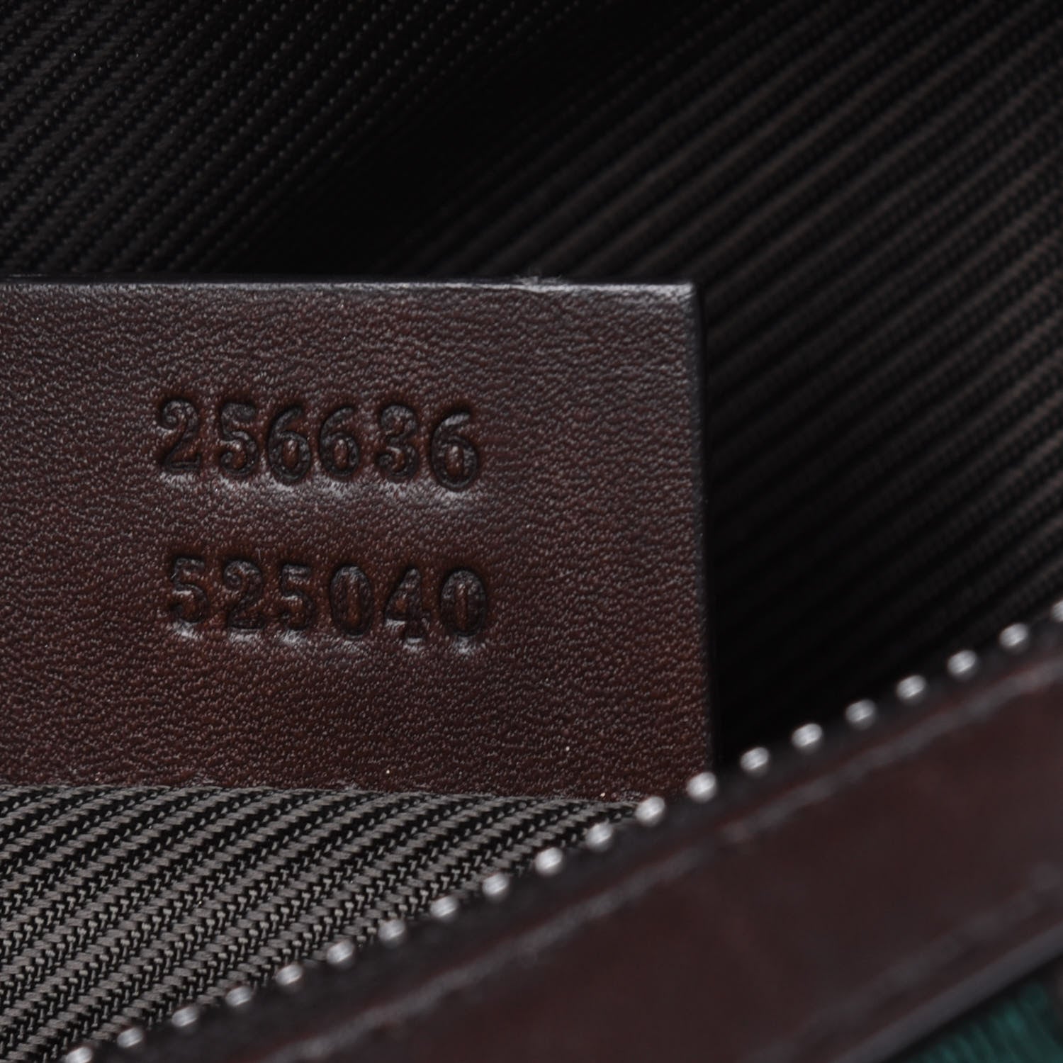 Gucci Monogram Web Small Cosmetic Case Dark Brown 7 of 17