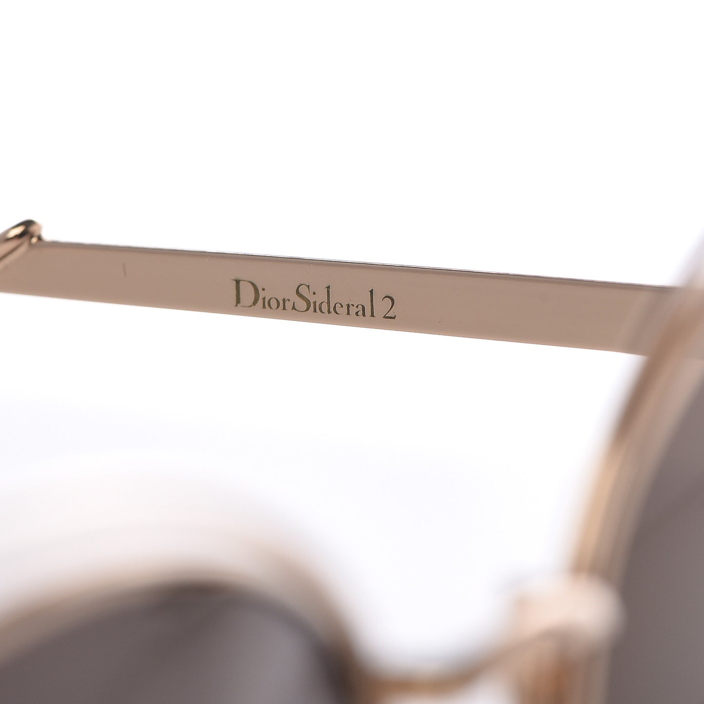 Metal DiorSideral 2 Sunglasses Gold