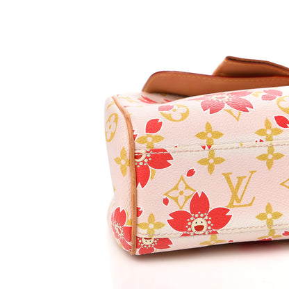 Louis Vuitton Monogram Cherry Blossom Sac Retro Bag Red 11 of 12