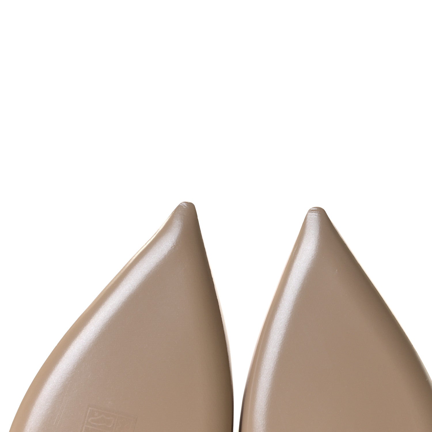 Valentino Garavani Nappa Rockstud Cage Ballerina Flats 39 Poudre 7 of 11
