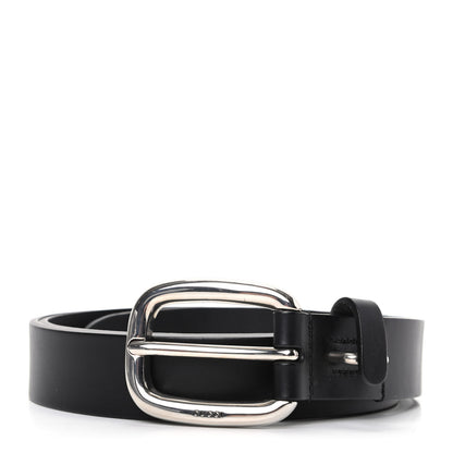 Gucci Calfskin Buckle Belt 100 40 Black 1 of 5