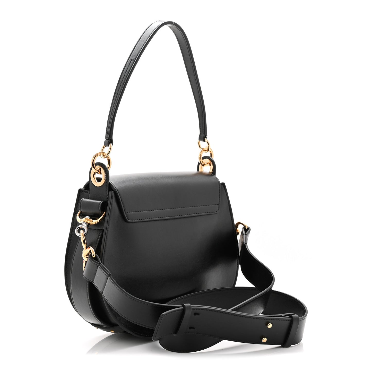 Calfskin Large Tess Bag Black