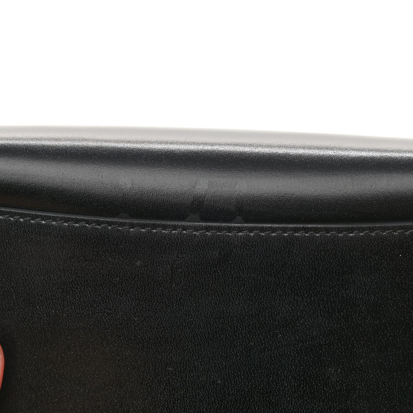 Shiny Lord Calfskin Mini Antigona Black