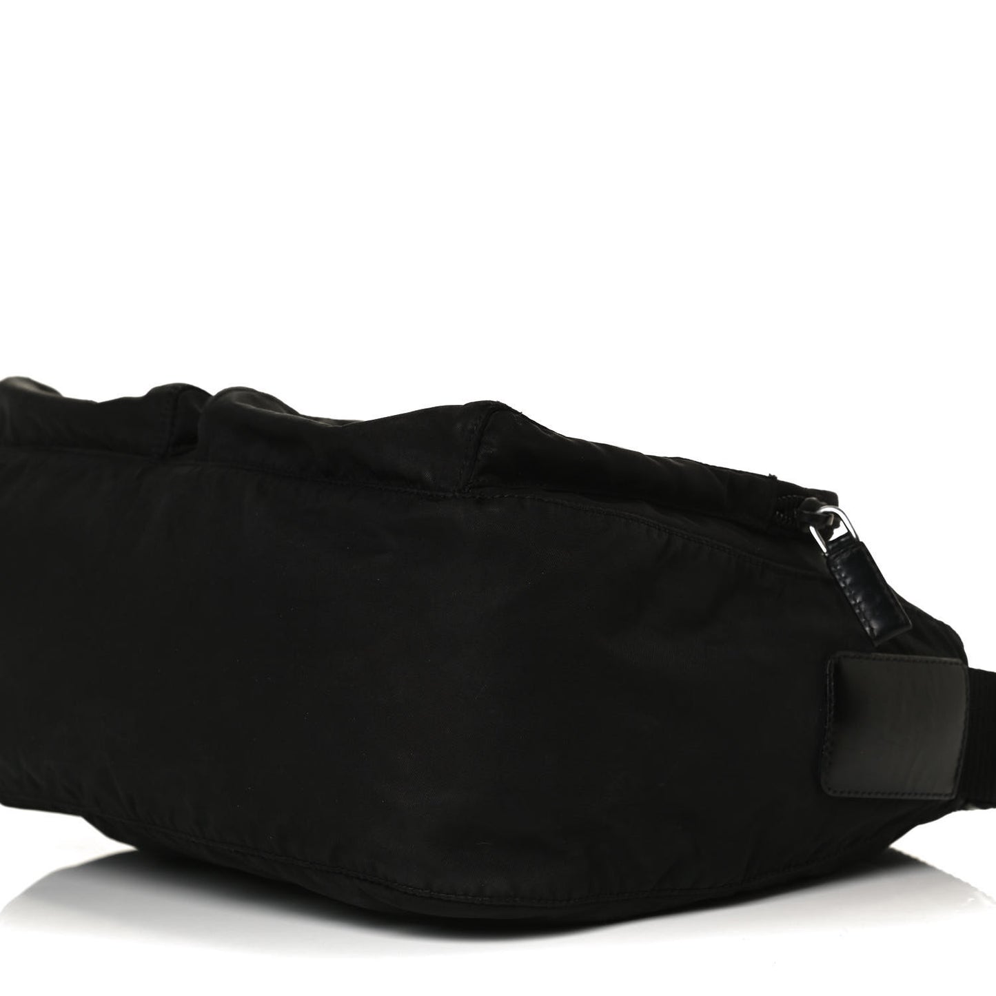 Nylon Vela Messenger Bag Black
