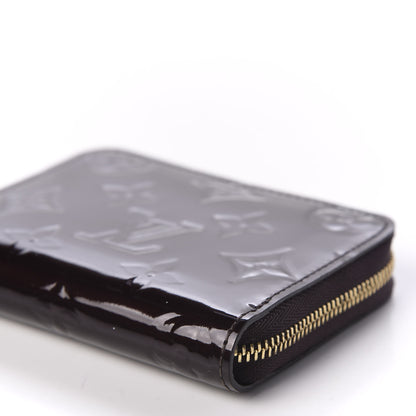 Louis Vuitton Vernis Zippy Coin Purse Wallet Amarante 6 of 10