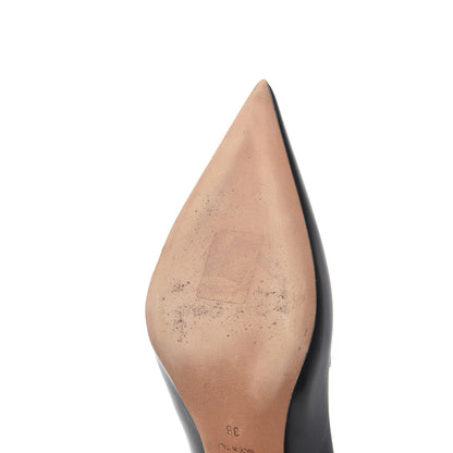 Christian Dior Calfskin D-Sculpture Pumps 36 Black 17 of 19
