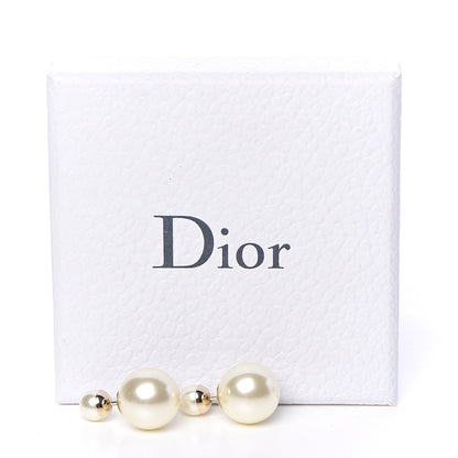 Christian Dior Pearl Mise En Dior Tribal Earrings 5 of 5