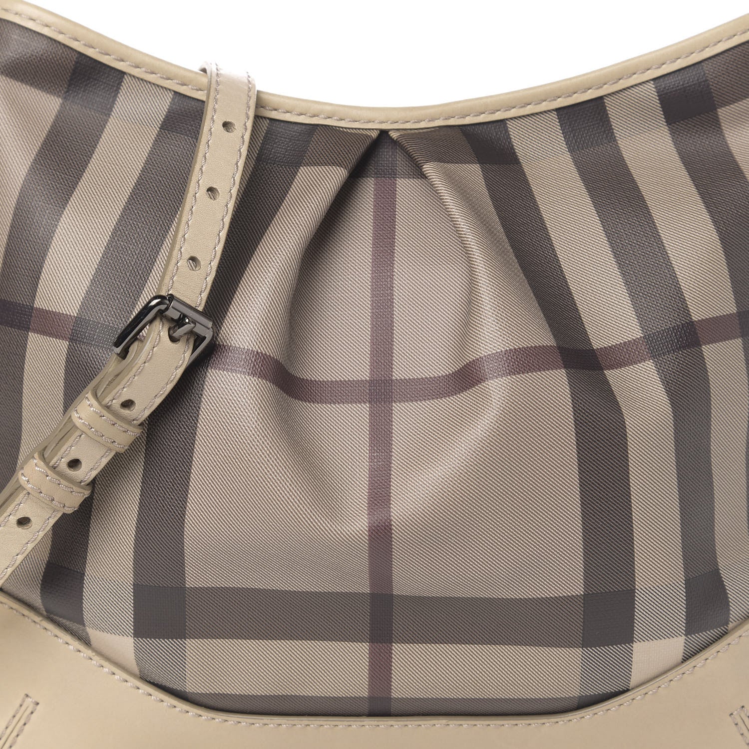 Burberry Smoked Check Hartham Shoulder Bag Trench 12 of 12