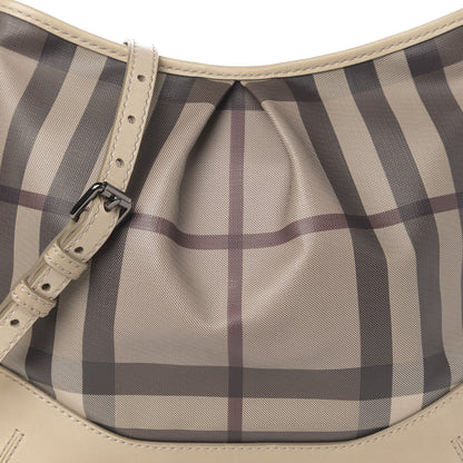 Burberry Smoked Check Hartham Shoulder Bag Trench 12 of 12
