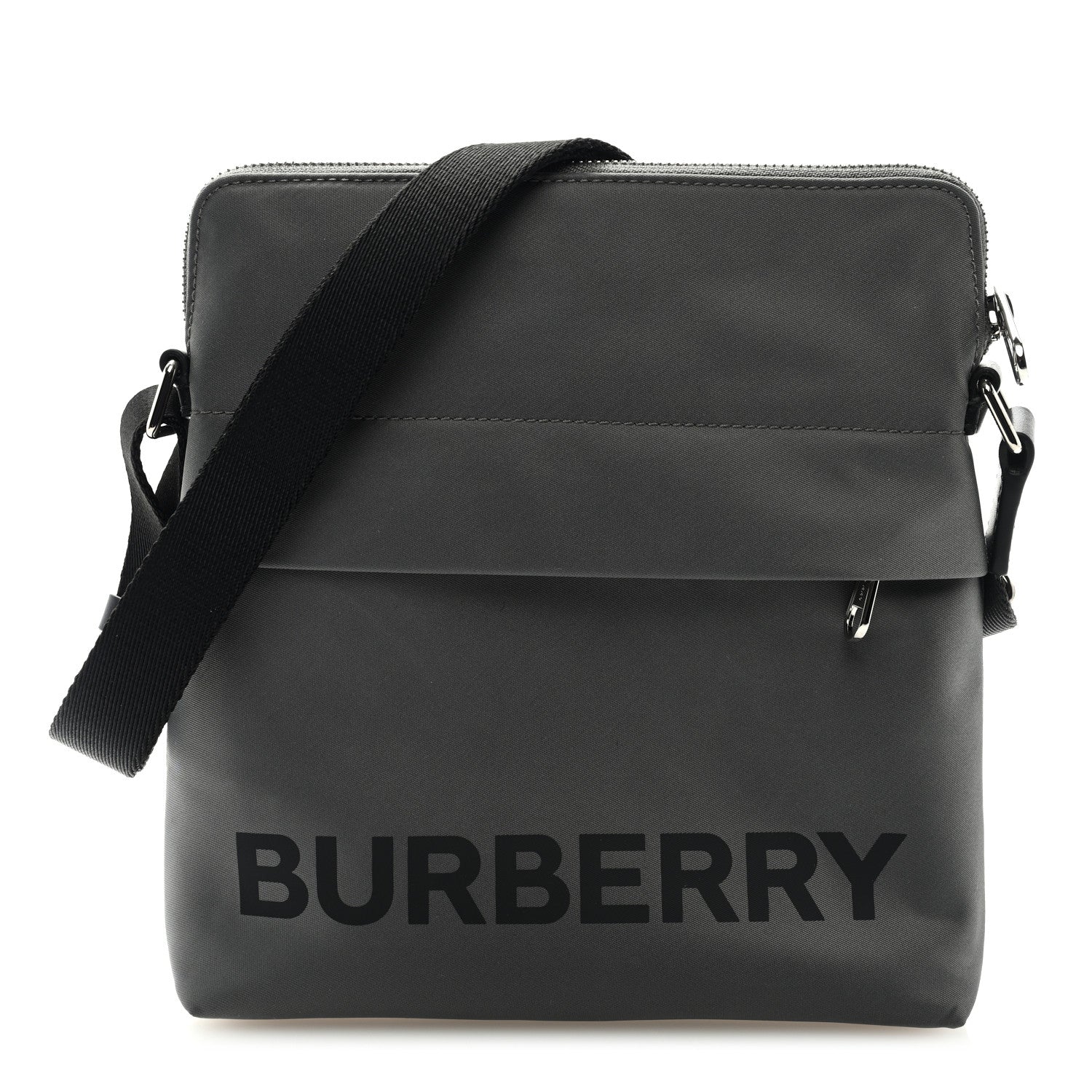 Burberry Nylon Neo Crossbody Bag Charcoal Grey 1 of 8