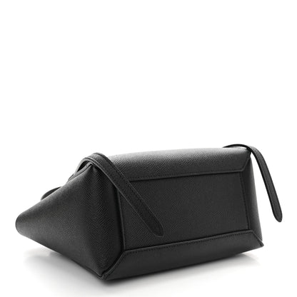 Celine Grained Calfskin Nano Belt Bag Black 4 of 14