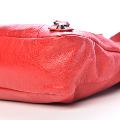 Balenciaga Agneau Giant 12 Silver Hardware Town Rouge Coquelicot 13 of 14