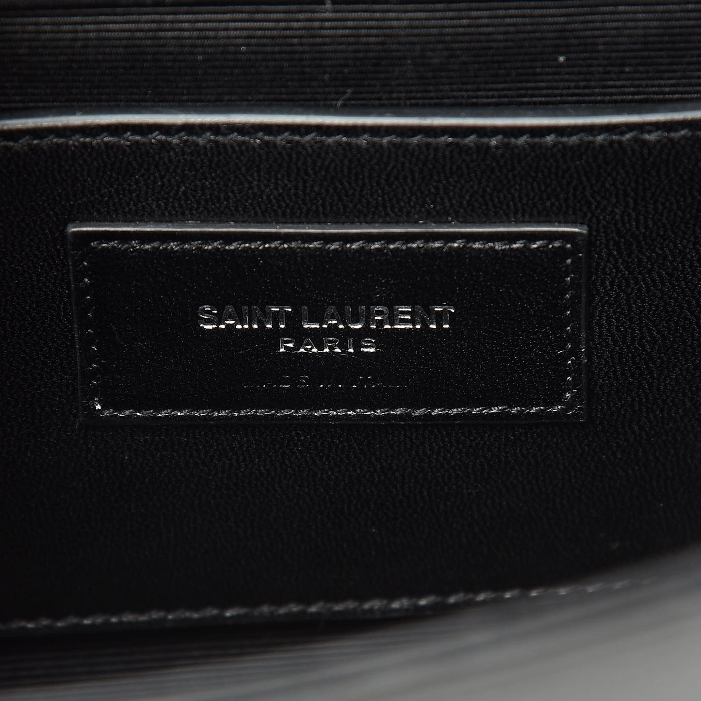 Calfskin Studded Small Monogram Kate Satchel Black