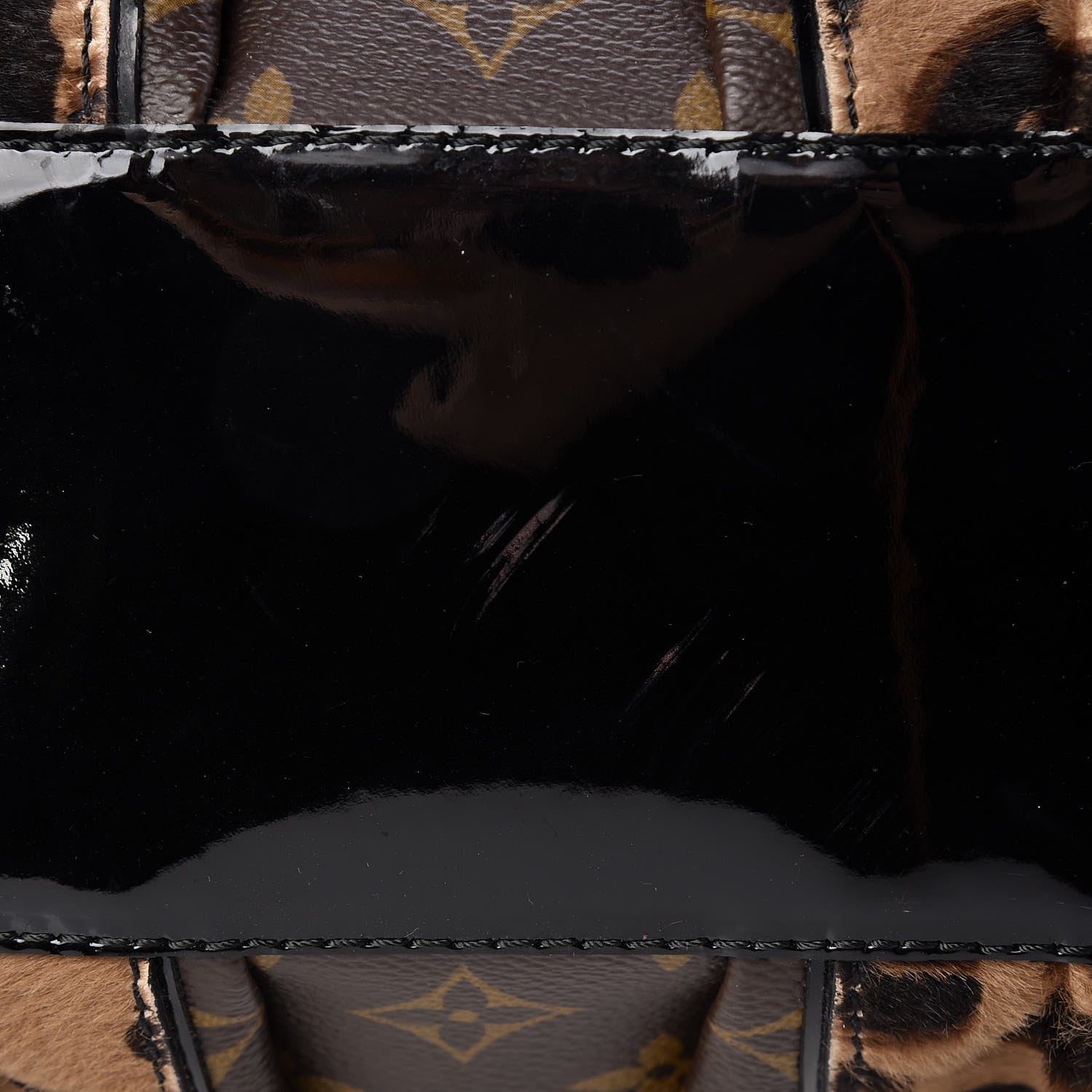 Louis Vuitton Monogram Leopard Adele 10 of 11