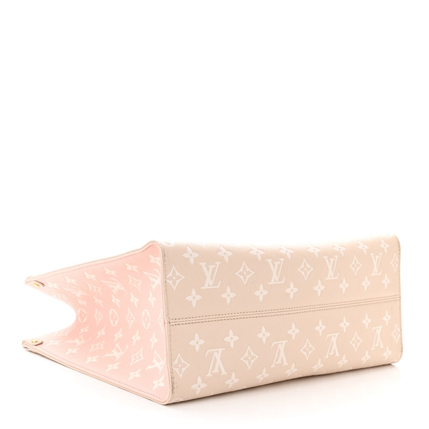 Empreinte Monogram Spring In The City Onthego MM Beige Pink Yellow