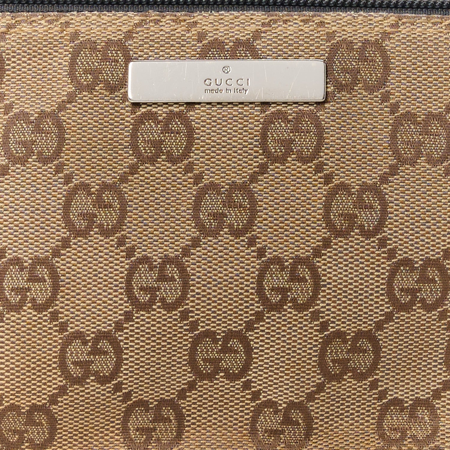 Gucci Monogram Boat Pochette Brown 8 of 11