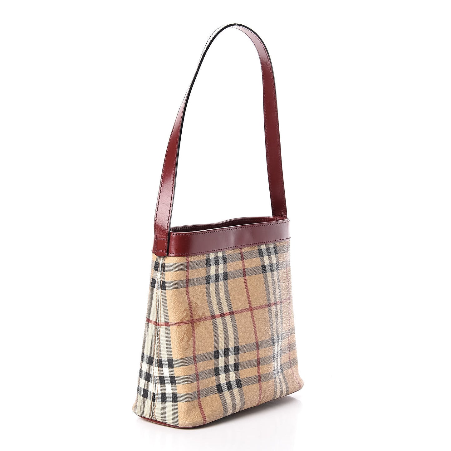 Haymarket Check Shoulder Bag Red