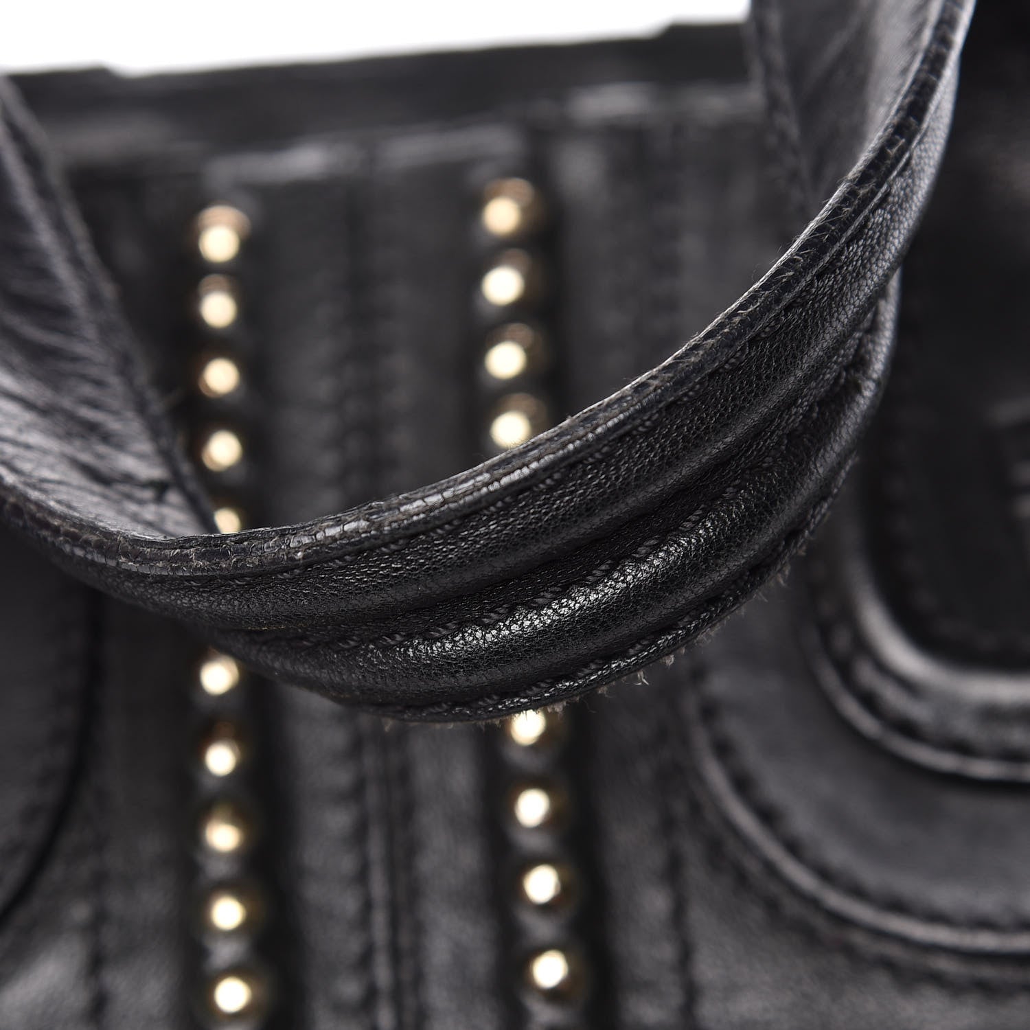 Givenchy Lambskin Studded Medium Nightingale Black 12 of 14