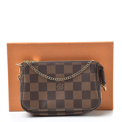 Louis Vuitton Damier Ebene Mini Pochette Accessories 8 of 8