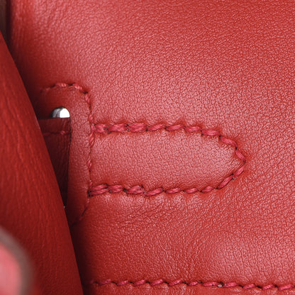 Hermes Swift Birkin 25 Vermillion 18 of 34