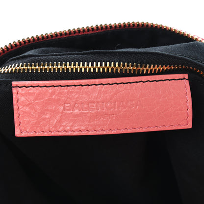 Balenciaga Agneau Giant 12 Gold Hardware Traveler Convertible Backpack Rose Azalee 6 of 9