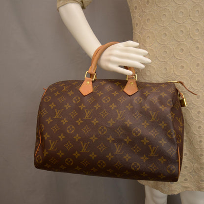 Louis Vuitton Monogram Speedy 35 2 of 7