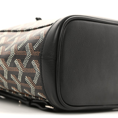 Goyard Goyardine Calfskin Mini Alpin Backpack Black 7 of 9