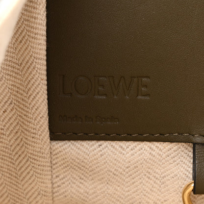 Loewe Calfskin Small Hammock Shoulder Bag Khaki Green Soft White 11 of 19