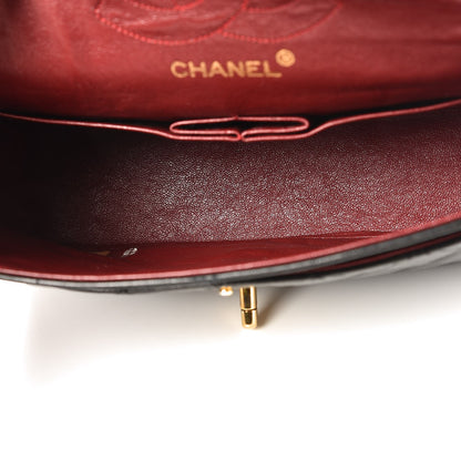 Chanel Lambskin Quilted Small Double Flap Black 6 of 13