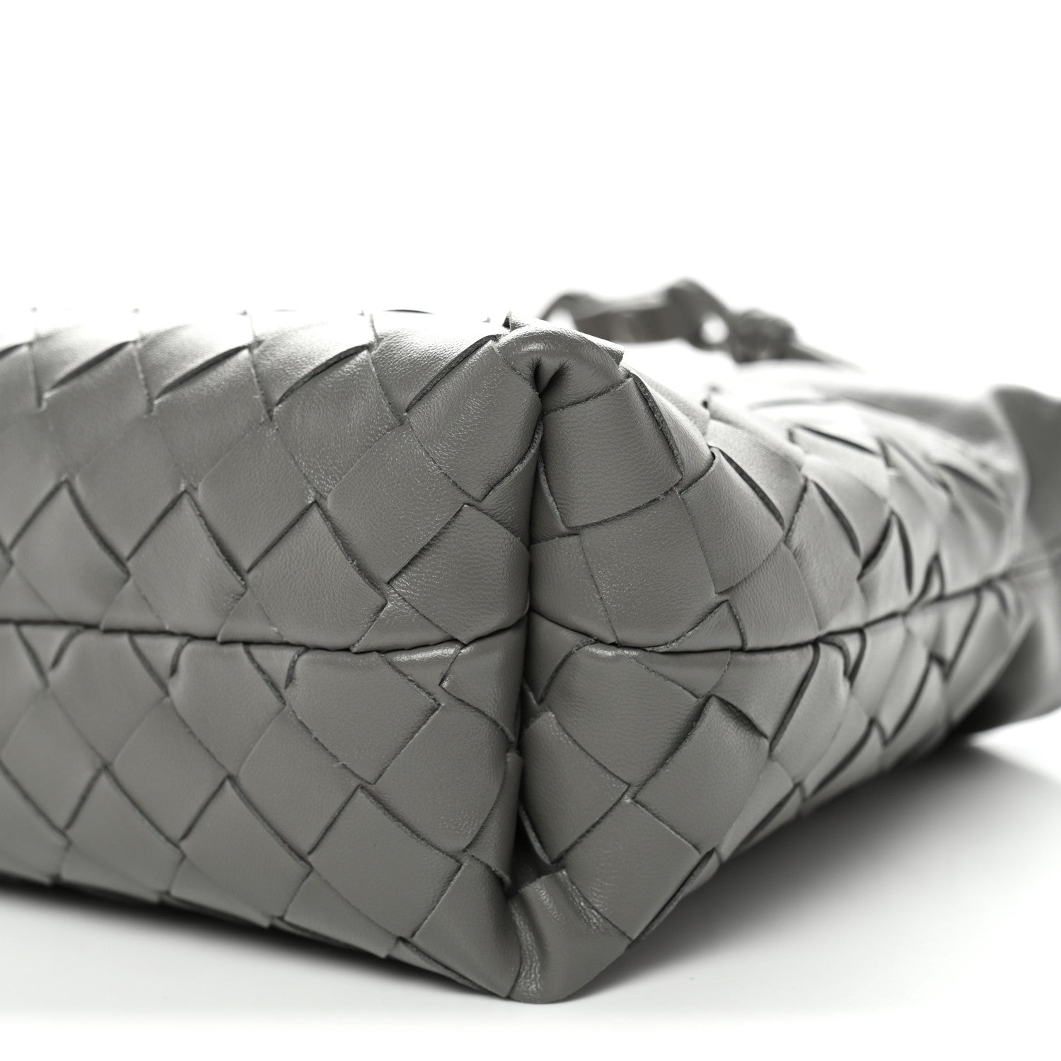 Bottega Veneta Nappa Intrecciato Dustbag Notte Shoulder Bag Basalt 10 of 10