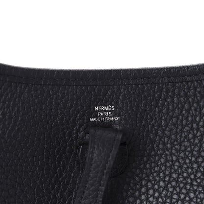 Hermes Taurillon Clemence Evelyne TPM Black 8 of 10