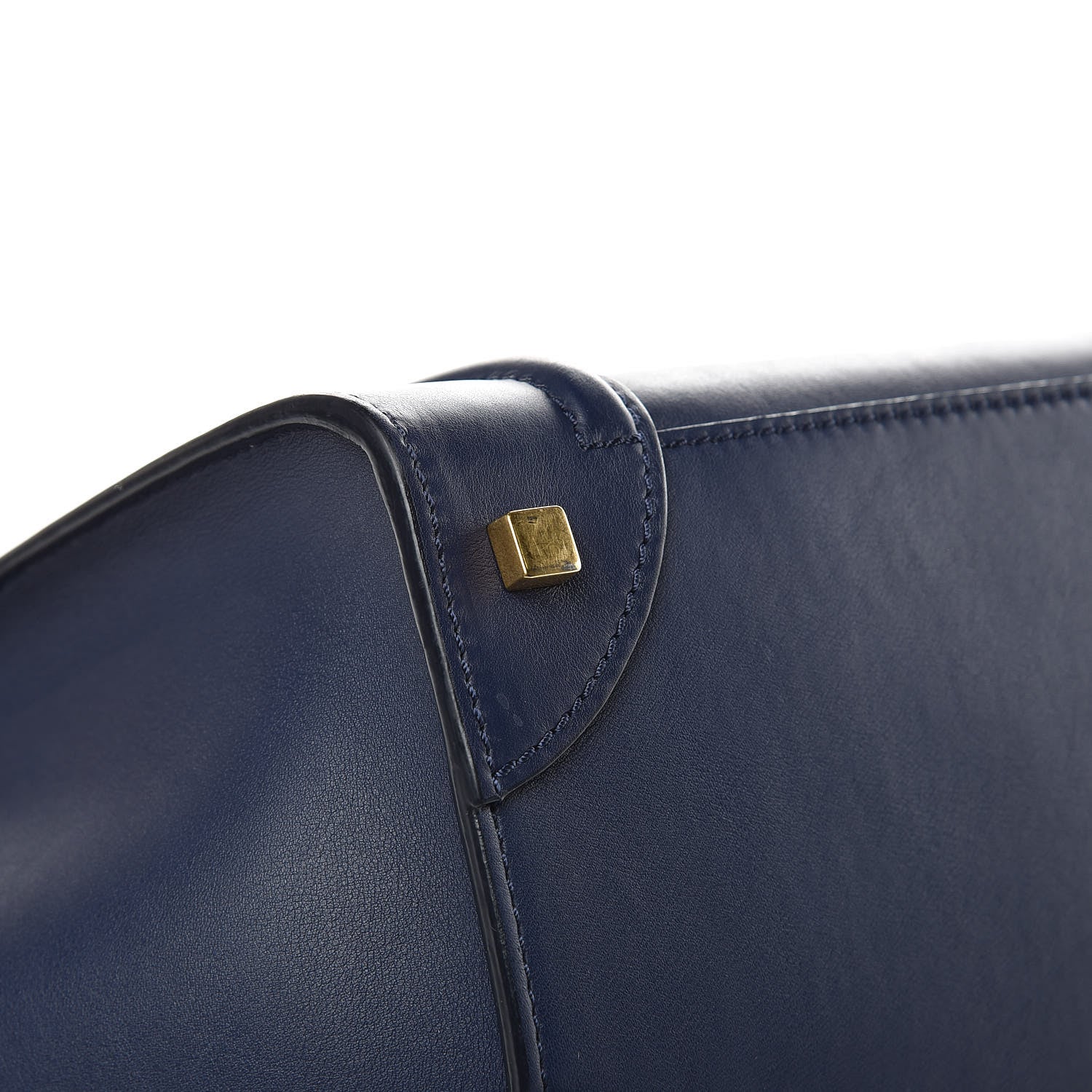 Celine Smooth Calfskin Mini Luggage Ink 8 of 12