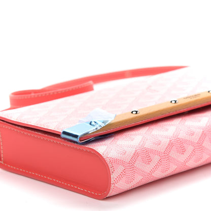 Goyard Goyardine Monte Carlo Bois Clutch With Strap Pink 7 of 8