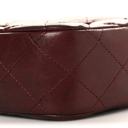 Chanel Lambskin Quilted Timeless Camera Case Burgundy 10 of 11