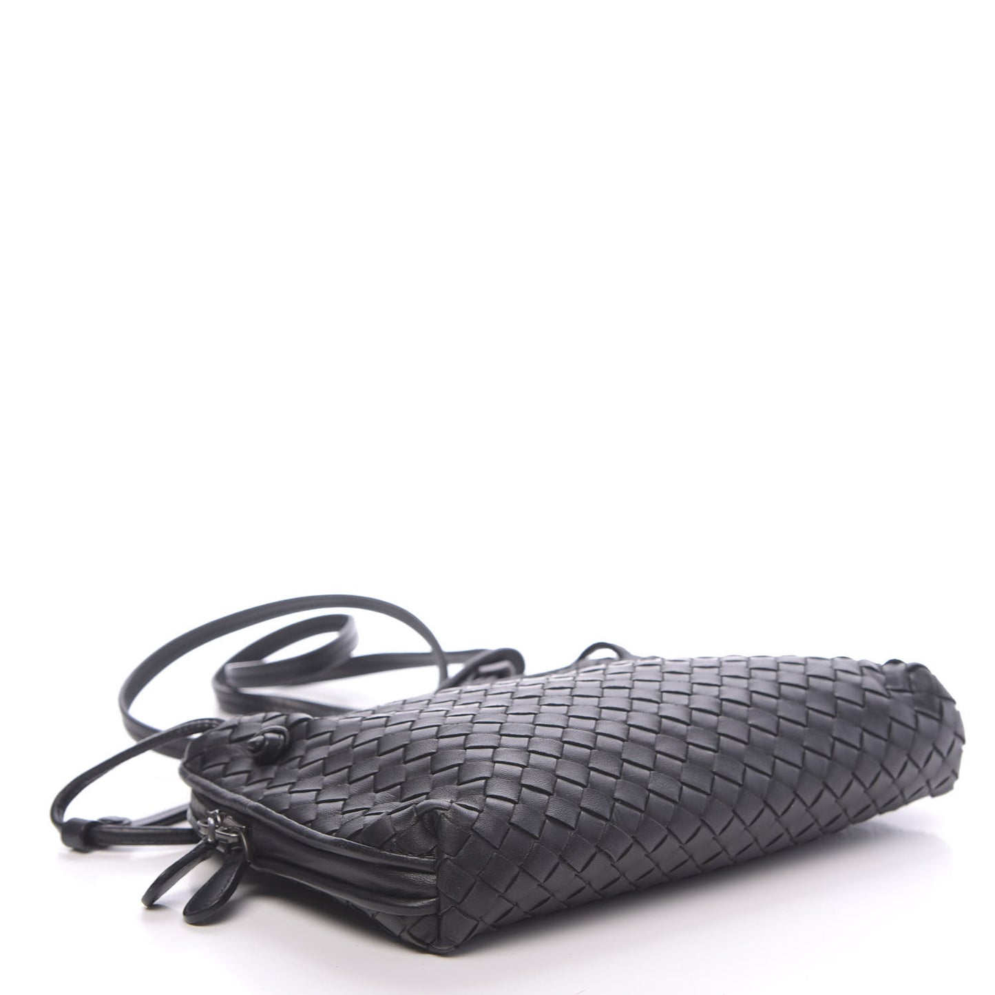 Nappa Intrecciato Nodini Bag Black