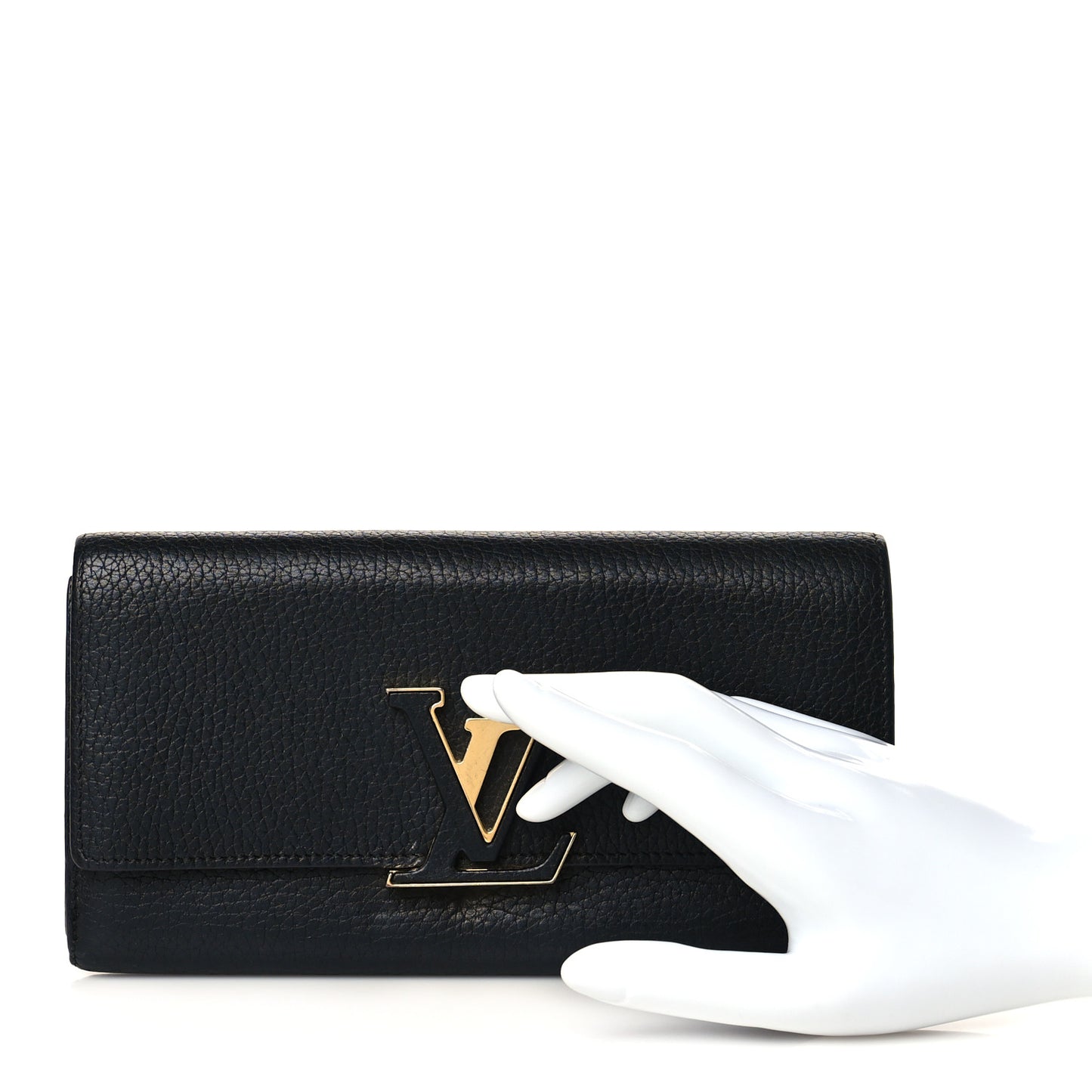 Taurillon Capucines Wallet Black