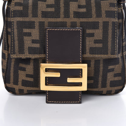 Fendi Zucca Mini Shoulder Bag Tobacco 7 of 9