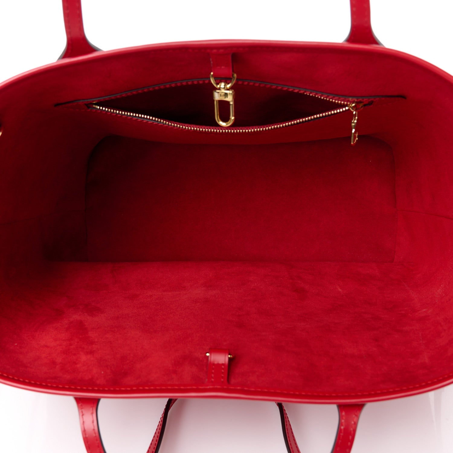 Louis Vuitton Epi Monogram Neverfull MM Castillan Red 6 of 12