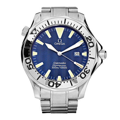 Omega Stainless Steel 41mm Seamaster Professional 300 Automatic Watch Blue 2265.80 1 of 7
