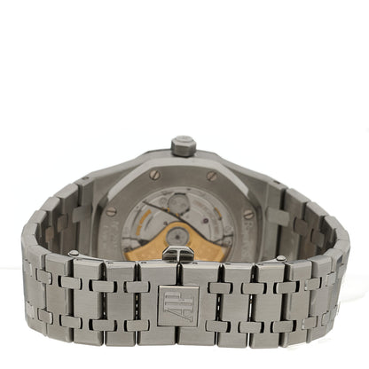 Audemars Piguet Stainless Steel 39mm Royal Oak Automatic Watch Black 15300ST 3 of 5