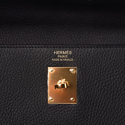 Hermes Togo Kelly Retourne 35 Black 6 of 11